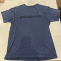 Patagonia Shirt Mens Medium Blue Light Outdoor Organic 100% Cotton Unisex