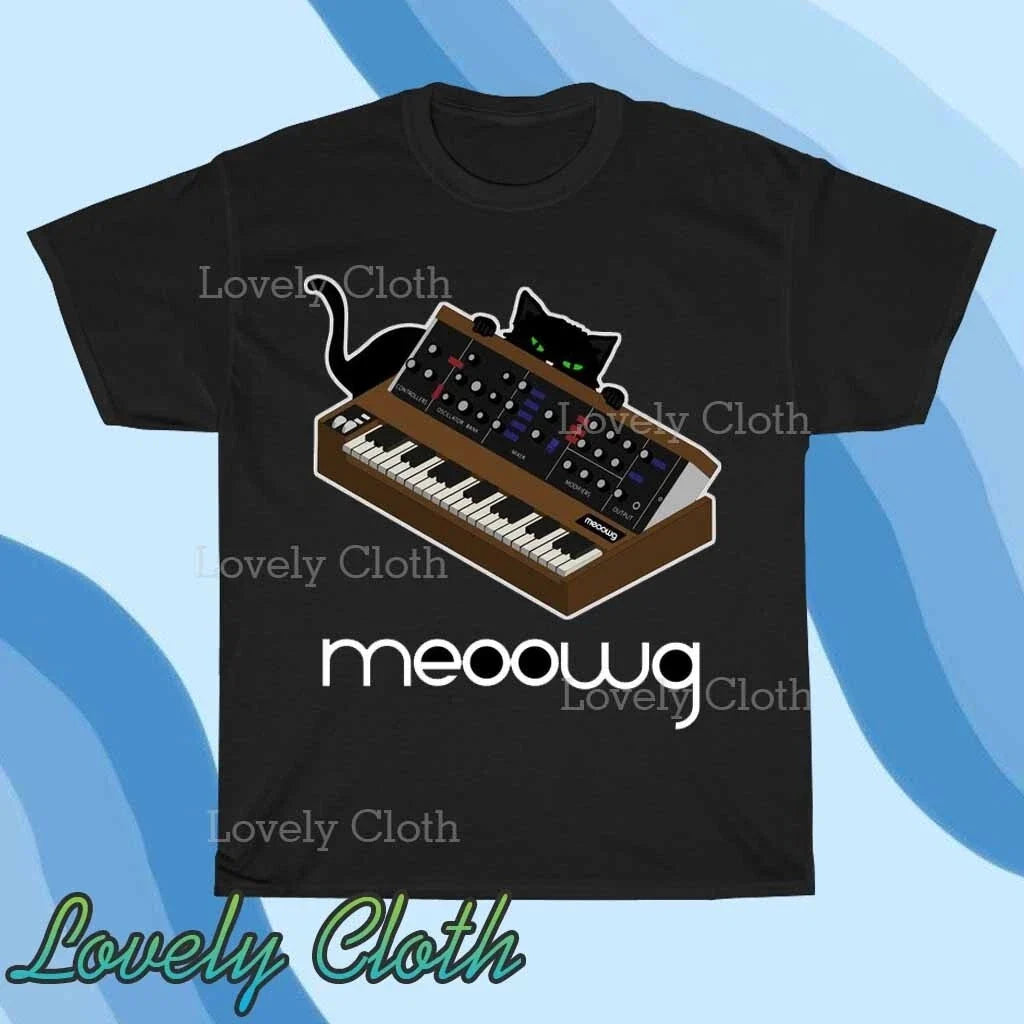 Moog Music Logo TEE Funny American Size S to 5XL Unisex