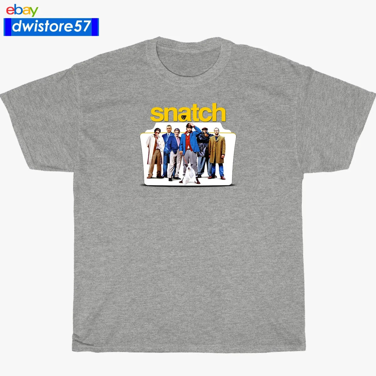 New Shirt Snatch Movie Logo Black/Navy/Sport Grey S-5XL Unisex