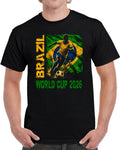 Brazil World Cup 2026 Soccer gift Brasilio Futebol Football T Shirt Unisex