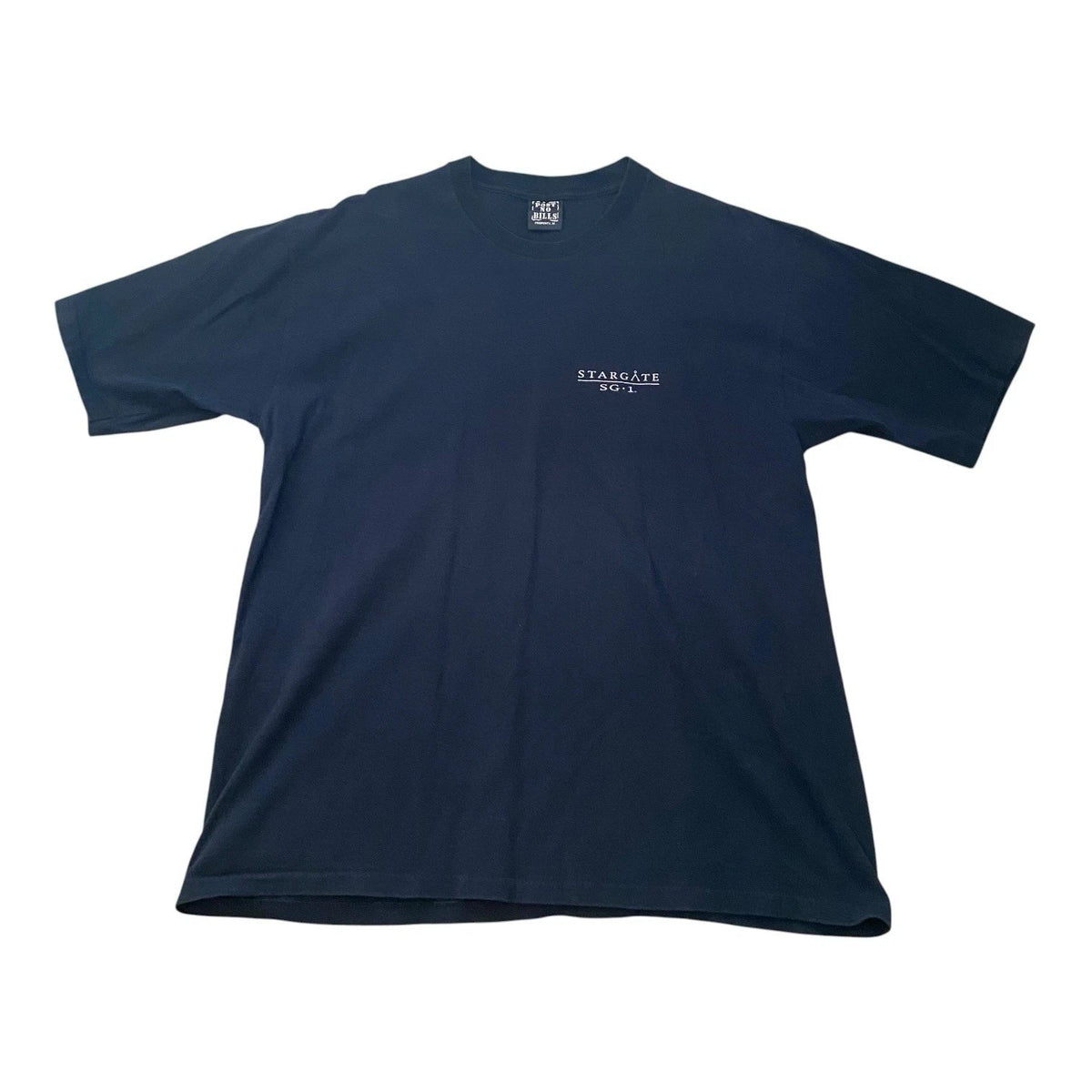 VTG Stargate SG-1 Promo Promotional Black Shirt Size XL - Simple Spellout Unisex