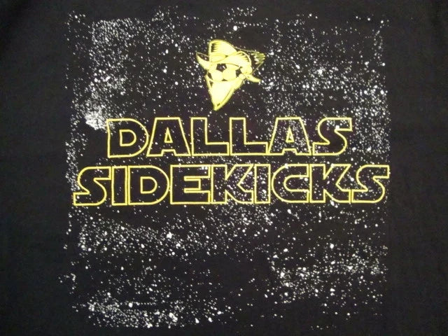 Dallas Sidekicks Soccer Team Spoof Sportswear Fan Apparel Black T Shirt Size XL Unisex