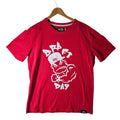 Vtg Draft Day x Bad Boy Club Tough Guy Red Shirt Size L 90s Y2k Muscle Tee Unisex