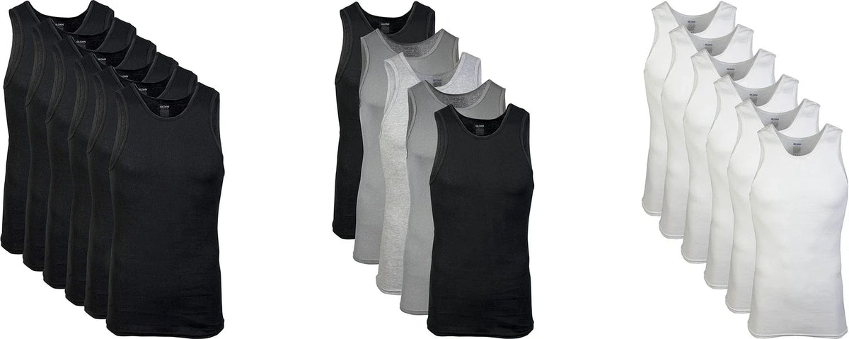 Gildan Men's A-Shirts Multipack Unisex