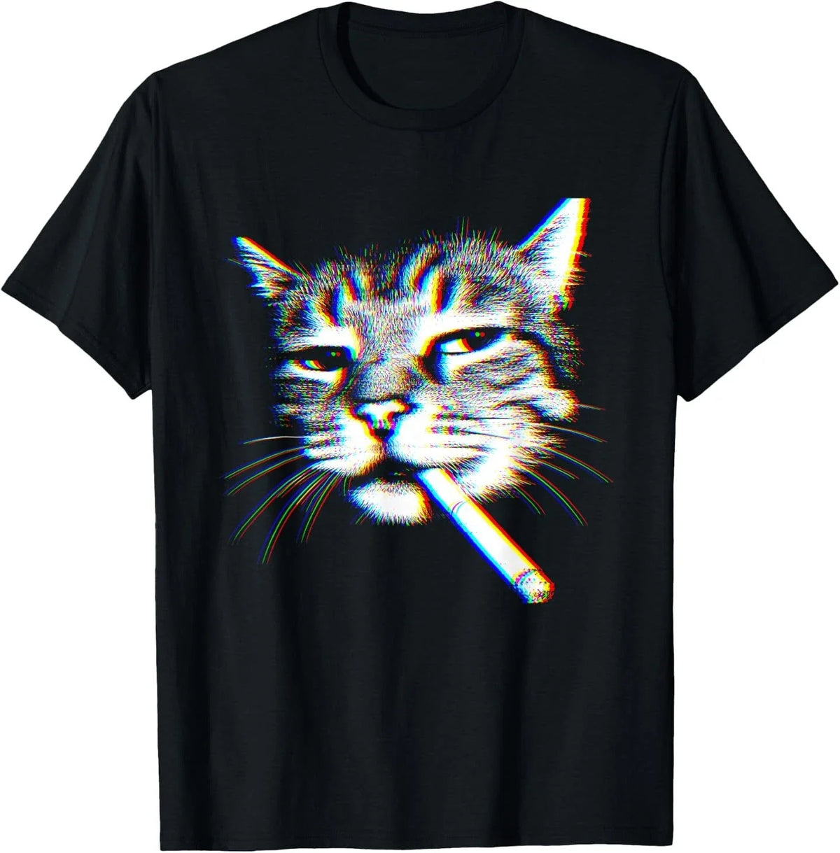 Cat Smoking Cigarette Funny Cig Meme Unisex