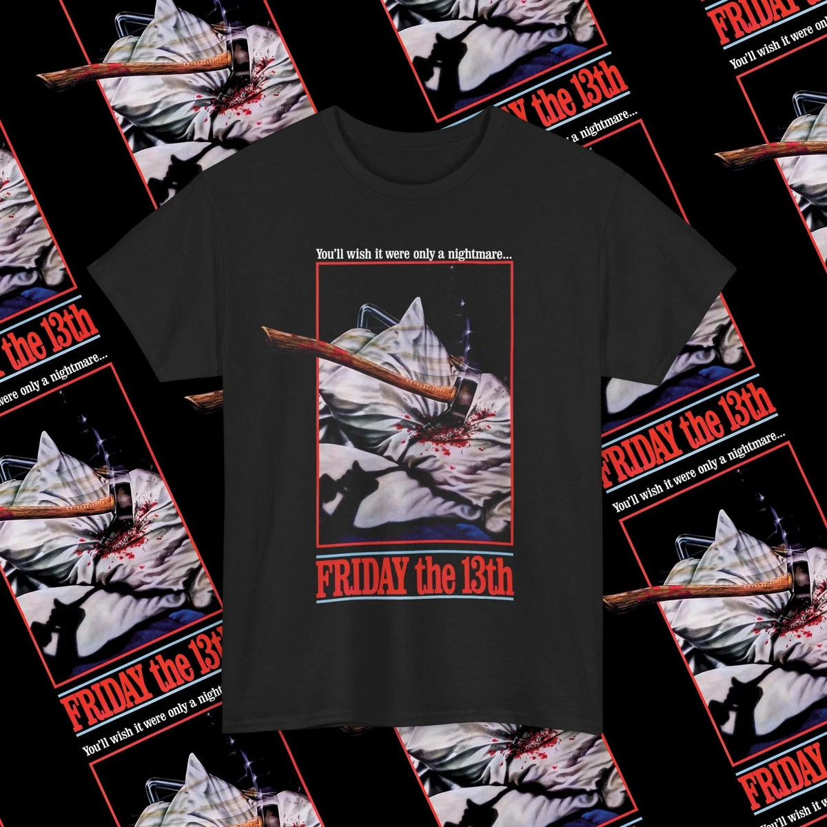 Friday the 13th (1980) Horror Movie , Classic Slasher Film Poster Shirt Unisex