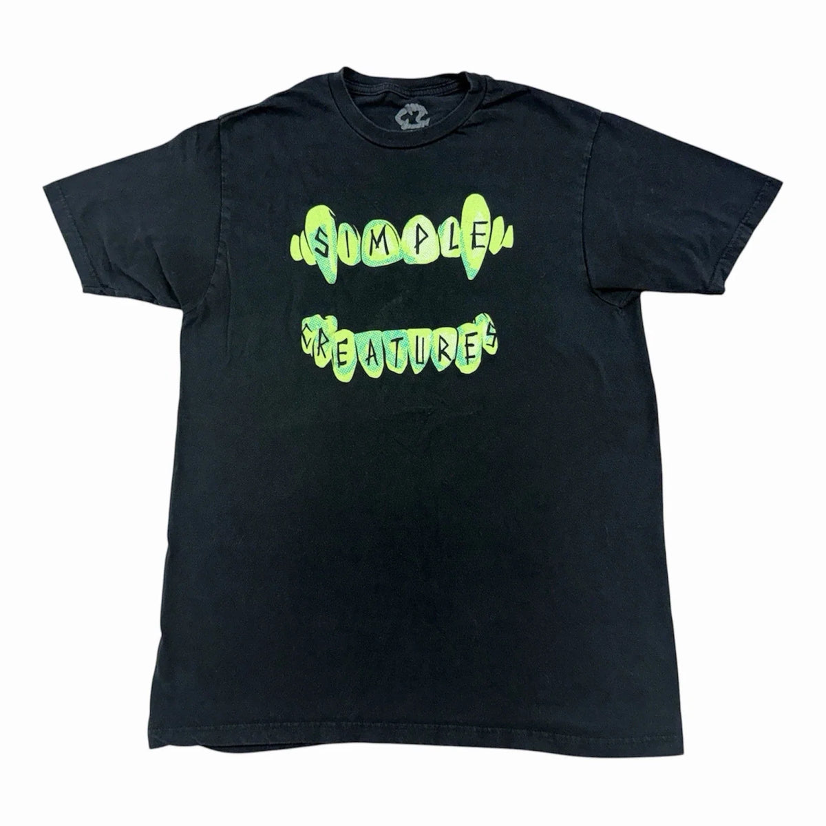 Simple Creatures American Trash Pop Rock Duo Fangs Graphic T Shirt Men’s Medium Unisex