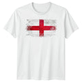 England St George Distressed Flag Mens Top English Football Unisex Shirt Unisex