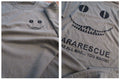 PARARESCUE "We"re All Mad" USAF Silk Screen XL Ultra Cotton TAN 6oz Unisex