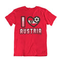 I LOVE AUSTRIA Football World Cup 2026, Adults Kids Or Baby, World Cup Unisex