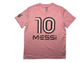 MESSI COLLECTION Pink #10 SOCCER Football Fan Gym Running Miami Men's M Unisex