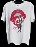 Vintage 90s Atlanta Falcons Prime Time “Neon”Deion Sanders Rare Large Unisex