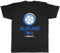 Personalised Scotland 2024 Mens Football Soccer Supporter Fan Tee Gift Unisex