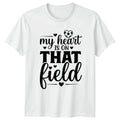 My Heart Is On That Womens Soccer Mom Soccer Birthday Gift For Her Unisex