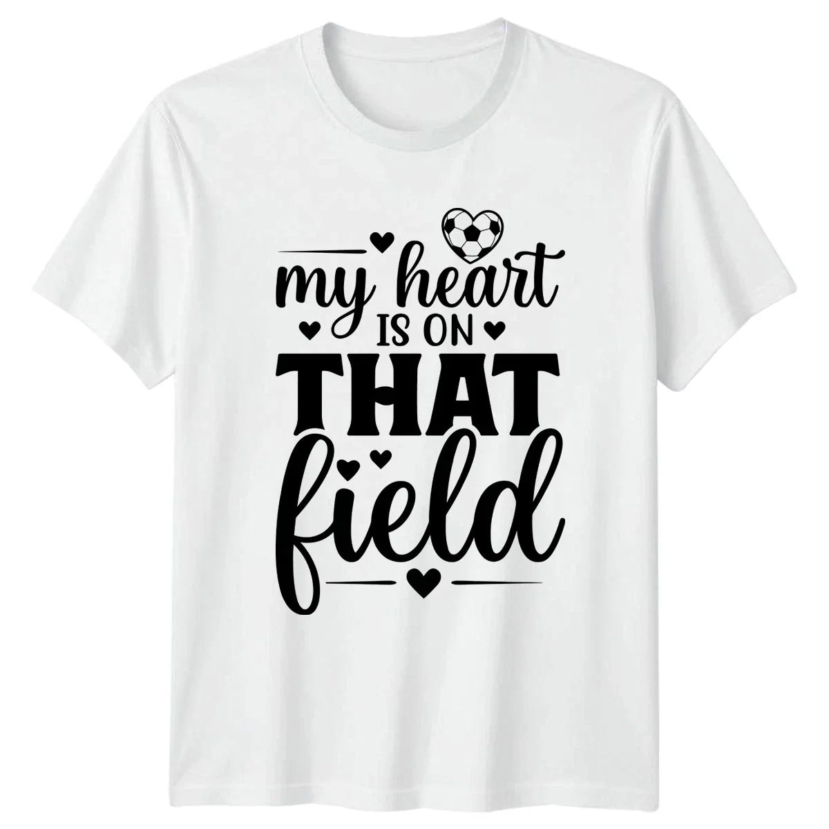 My Heart Is On That Womens Soccer Mom Soccer Birthday Gift For Her Unisex
