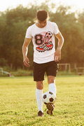 Personalised Football , Customised football , Soccer fan gift tee Unisex