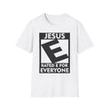 Christian Graphic Tee, Jesus Rated E For Everyone Shirt, Religious Unisex Top Unisex