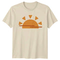 Simple Minimalist Sunset Horizon Design Summer Nature Birthday Gift Unisex