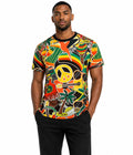 Mens 3D Print TShirt Hip - Hop Graphic Cotton Tee Top Summer Casual Wear Unisex