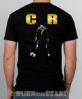 Ronaldo T Shirt Cristiano CR7 Portugal Soccer Football Fan Graphic Tee Unisex
