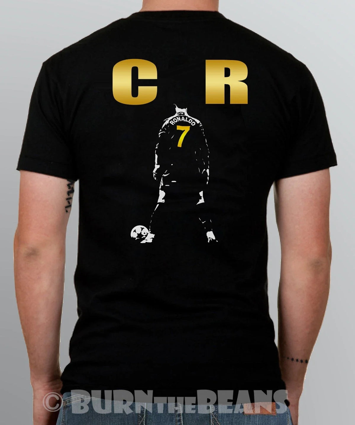 Ronaldo T Shirt Cristiano CR7 Portugal Soccer Football Fan Graphic Tee Unisex