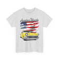 American Muscle 1957 Yellow Chevy Bel Air Chevrolet Belair Tee Shirt Unisex