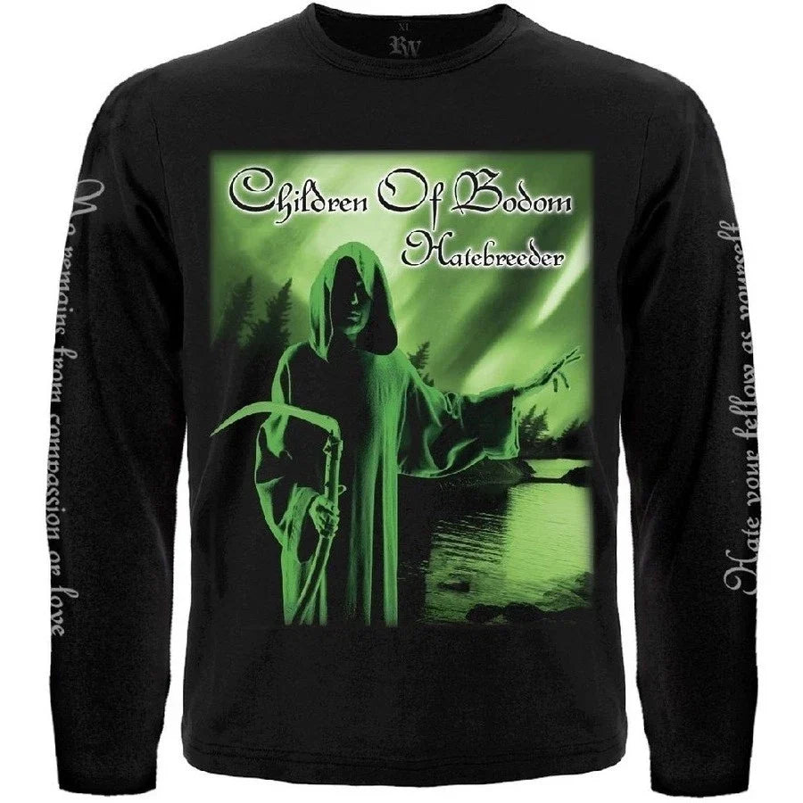 Children of Bodom "Hatebreeder" Black Long sleeve dissection Unisex