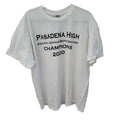 Pasadena High Soccer Champions 2020 Shirt White XL SS Pacific League Bulldogs Unisex