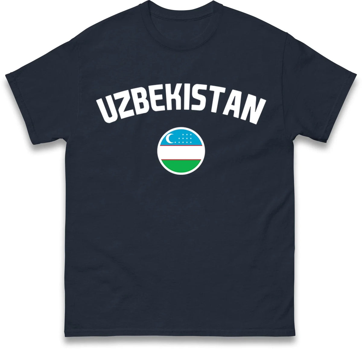 Uzbekistan football T Shirt,Personalised football Tee,Custom Name and Number Top Unisex