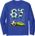 Soccer 67 Six Seven Funny Gen Alpha Meme Drip Cool Long Sleeve Unisex