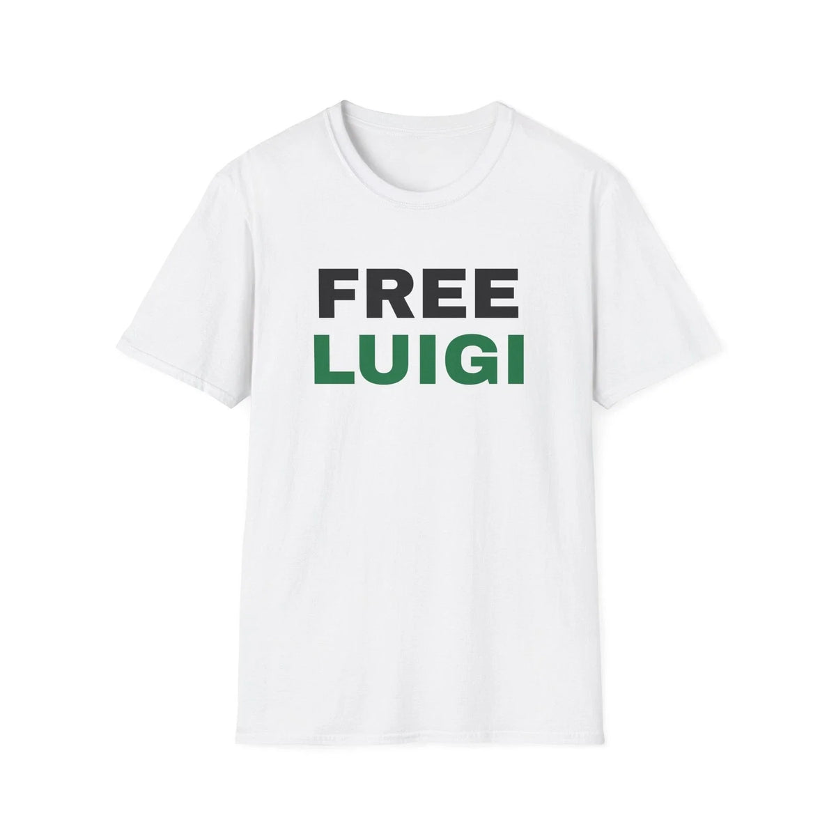 Unisex Free Luigi Mangione Softstyle Top XS-5XL Unisex