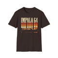 Impala 64 Retro Sunset Car Classic Lowrider Graphic Tee Unisex