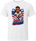Folarin Balogun, United States Caricature Soccer 2026 T Shirt Unisex