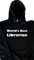 World's Best Librarian Hoodie Sweatshirt