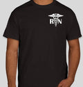 RN Registered Nurse Medical Service S-3XL Caduceus Symbol Unisex