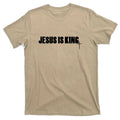 Jesus Is King Simple King Of Kings 3 Nails Cross Redeemed Collection Unisex