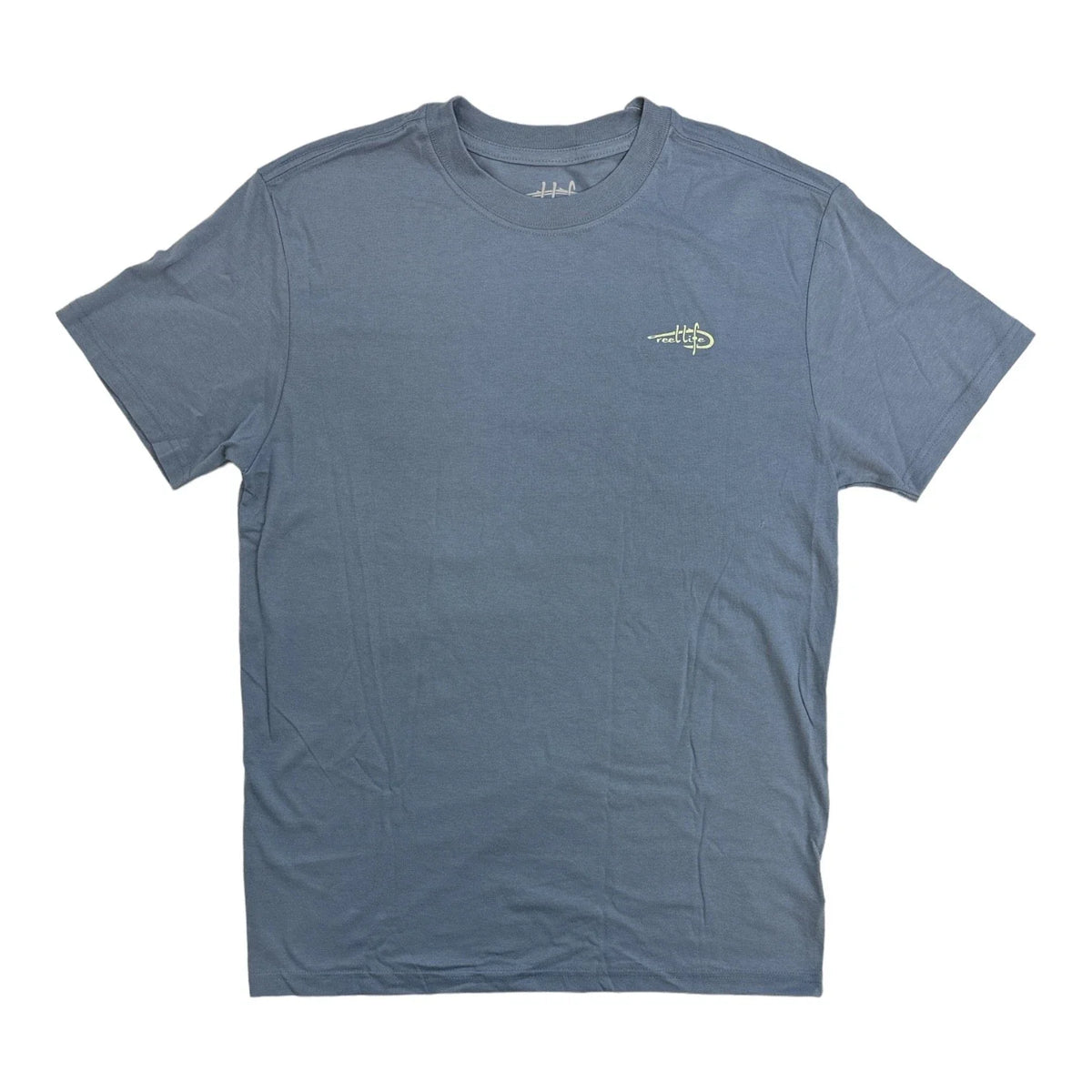 Reel Life Men's Neptune Ocean Washed Short Sleeve Soft Lightweight Tee Unisex