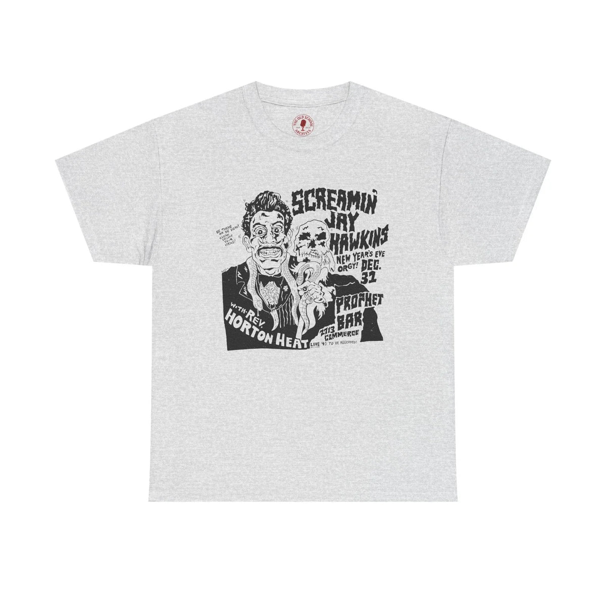 Vintage Retro Screamin' Jay Hawkins DISTRESSED Concert Tee NWT S-5XL Unisex