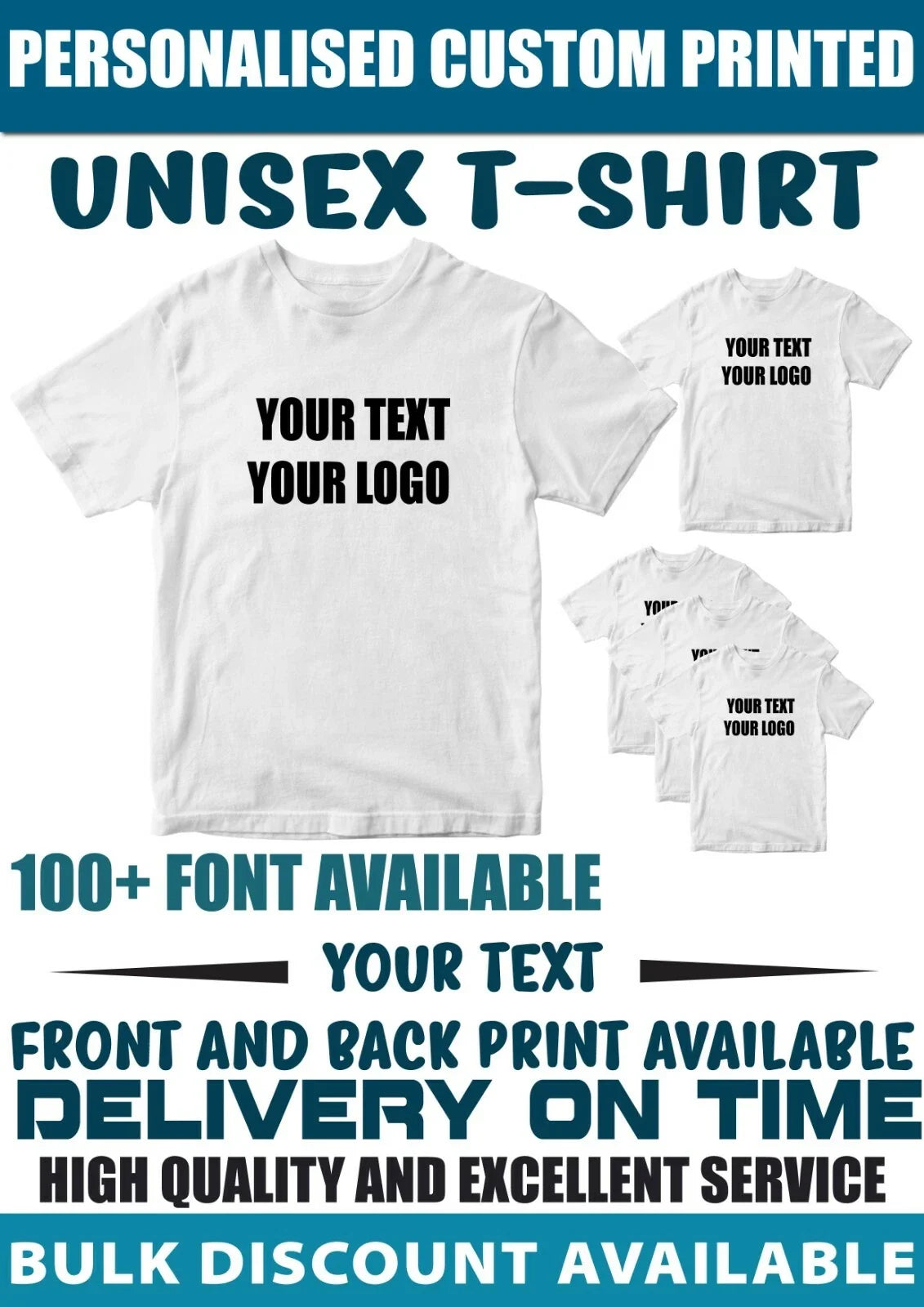 Custom Print Your Text Logo Deer Do Chicken Unisex Top Party Unisex