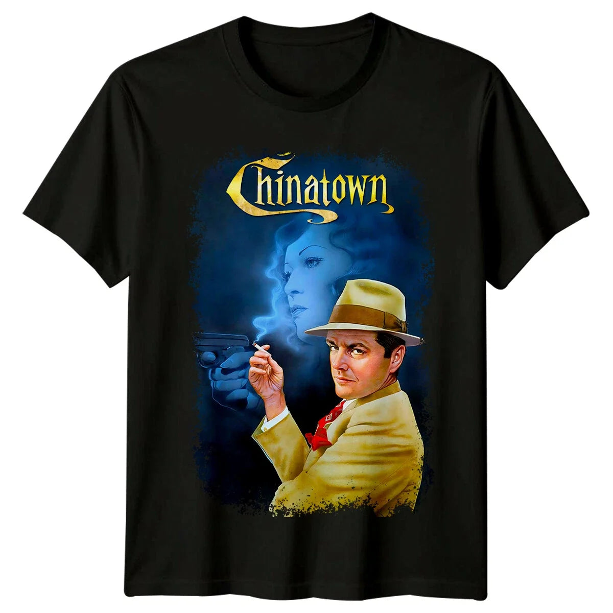 Chinatown (1974) Movie Poster Inspired Retro 80s Tee Unisex