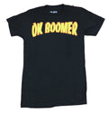 OK Boomer Mens - Simple Yellow Word Logo Unisex