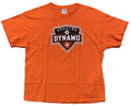 Houston Dynamo Logo Soccer Football Futbol Size XL Orange Excellent! Unisex