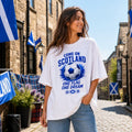 Scotland Football Supporter Shirt One Flag One Dream Soccer Graphic Unisex