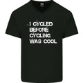 I Cycled Before Cycling was Cool Cycling Mens V-Neck Cotton Unisex