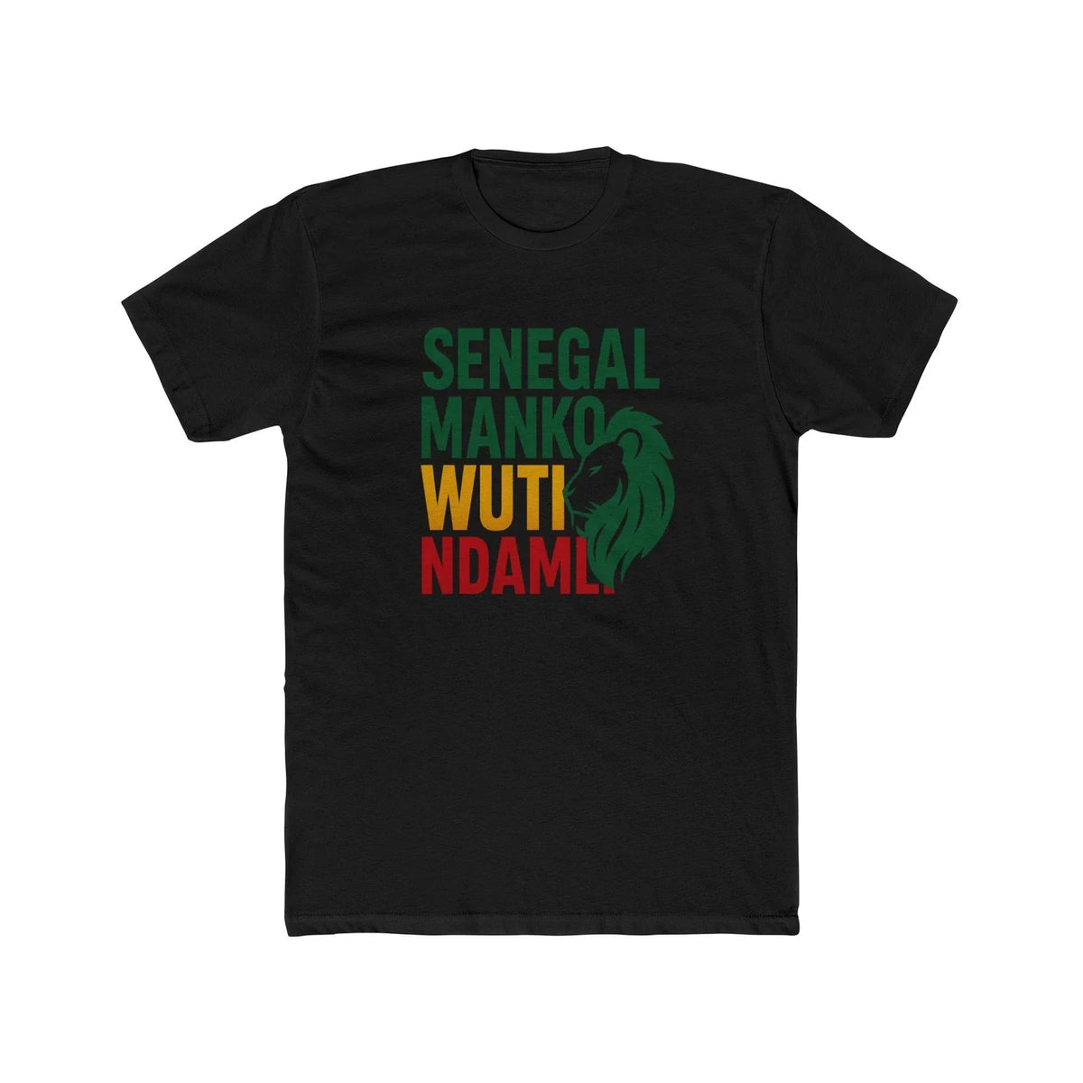 Senegal Soccer Fan Manko Wuti Ndamli | Senegalese Lions Jersey Tee Unisex