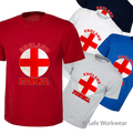England Football Fans T shirt for UK Supporters -Adult & Kids - World Cup Unisex