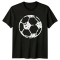 Vintage Distressed Soccer Ball Graphic Football Soccer Football Sports Unisex