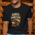 Ashes & Ambition Cigar – Whiskey, Success & Hustle Lifestyle Tee Unisex