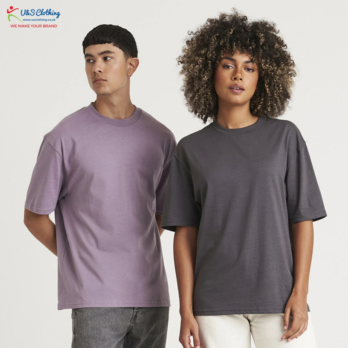 Mens Oversized Short Sleeve 100% Ringspun Cotton Unisex Summer Tee Top Unisex