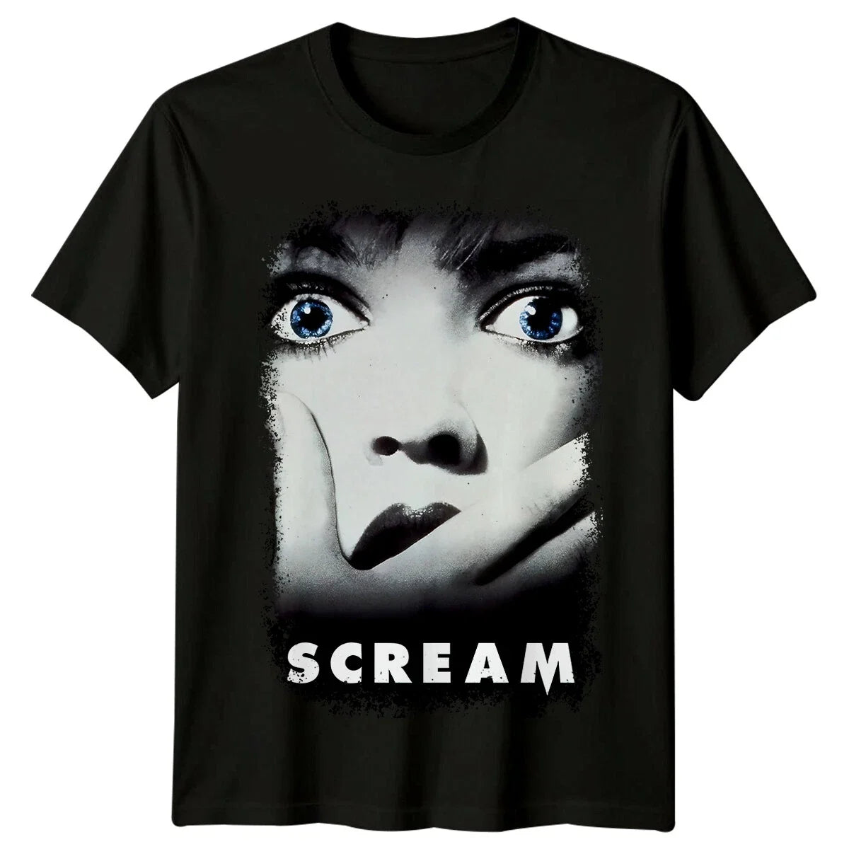 Scream (1996) Movie Poster Inspired Retro Horror Scary 90s Tee Unisex Unisex